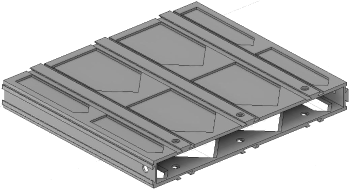 Vue 3D de l'emplacement de tiroir EM_ET_P15_H1L3