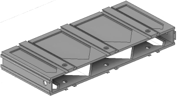 Vue 3D de l'emplacement de tiroir EM_ET_P7.5_H1L3