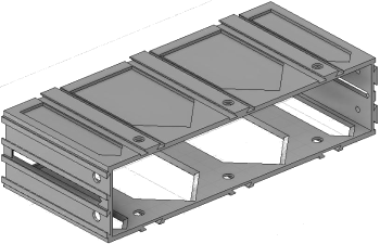 Vue 3D de l'emplacement de tiroir EM_ET_P7.5_H2L3