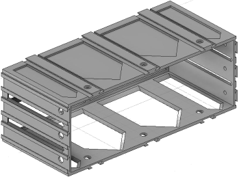 Vue 3D de l'emplacement de tiroir EM_ET_P7.5_H3L3