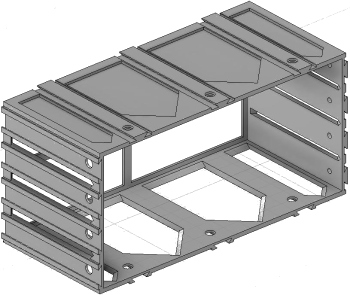 Vue 3D de l'emplacement de tiroir EM_ET_P7.5_H4L3