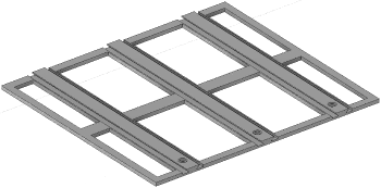 Vue 3D du dessous de meuble EM_SM_P15_L3
