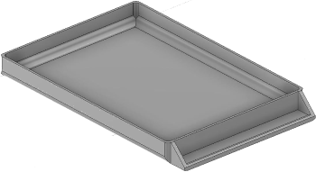 Vue 3D du tirroir T_P15_H1L2