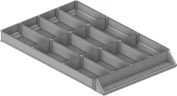 Vue 3D du tirroir T_P15_H1L2_D12.1