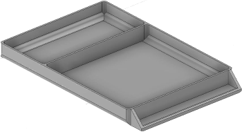 Vue 3D du tirroir T_P15_H1L2_D2.2