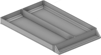 Vue 3D du tirroir T_P15_H1L2_D2.4