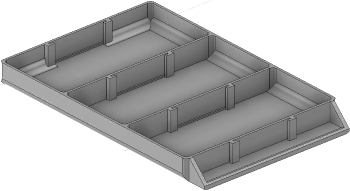 Vue 3D du tirroir T_P15_H1L2_D3.1_PE