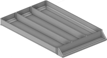 Vue 3D du tirroir T_P15_H1L2_D3.2