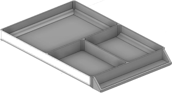 Vue 3D du tirroir T_P15_H1L2_D3.5