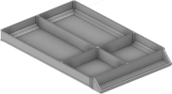 Vue 3D du tirroir T_P15_H1L2_D4.2