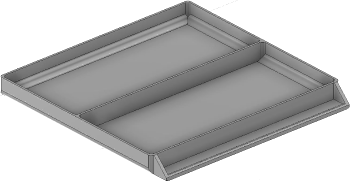 Vue 3D du tirroir T_P15_H1L3_D2.1