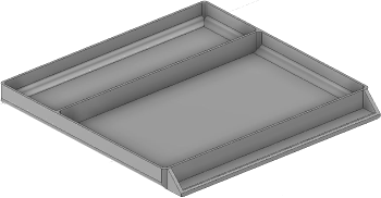 Vue 3D du tirroir T_P15_H1L3_D2.2