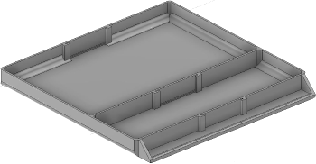 Vue 3D du tirroir T_P15_H1L3_D2.3_PE