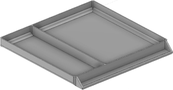 Vue 3D du tirroir T_P15_H1L3_D2.5