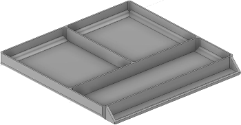 Vue 3D du tirroir T_P15_H1L3_D3.3