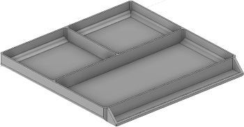 Vue 3D du tirroir T_P15_H1L3_D3.6