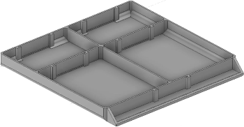 Vue 3D du tirroir T_P15_H1L3_D4.3_PE