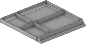 Vue 3D du tirroir T_P15_H1L3_D4.4