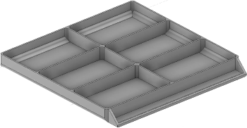 Vue 3D du tirroir T_P15_H1L3_D6.2