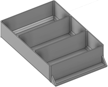 Vue 3D du tirroir T_P15_H2L2_D3.1