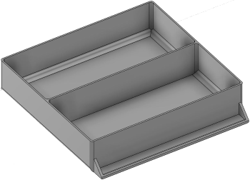 Vue 3D du tirroir T_P15_H2L3_D2.1