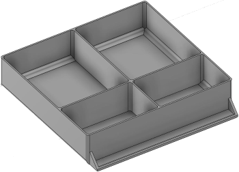 Vue 3D du tirroir T_P15_H2L3_D4.2