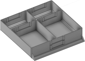 Vue 3D du tirroir T_P15_H2L3_D4.3_PE