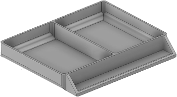 Vue 3D du tirroir T_P7.5_H1L2_D2.2