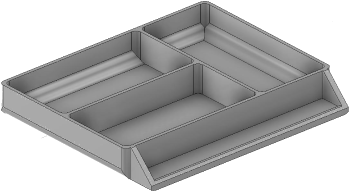 Vue 3D du tirroir T_P7.5_H1L2_D3.6