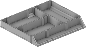Vue 3D du tirroir T_P7.5_H1L2_D3.6_PE