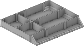 Vue 3D du tirroir T_P7.5_H1L2_D4.2_PE