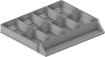 Vue 3D du tirroir T_P7.5_H1L2_D8