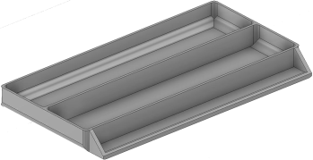 Vue 3D du tirroir T_P7.5_H1L3_D2.1