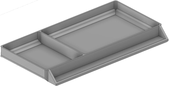 Vue 3D du tirroir T_P7.5_H1L3_D2.3