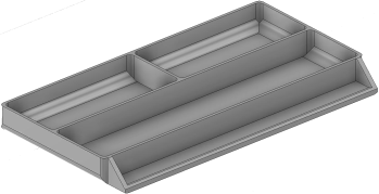 Vue 3D du tirroir T_P7.5_H1L3_D3.1