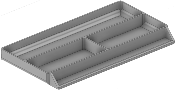 Vue 3D du tirroir T_P7.5_H1L3_D3.2