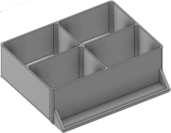 Vue 3D du tirroir T_P7.5_H2L2_D4.1