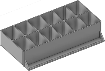 Vue 3D du tirroir T_P7.5_H2L3_D12