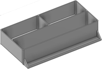 Vue 3D du tirroir T_P7.5_H2L3_D3.1