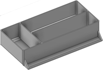 Vue 3D du tirroir T_P7.5_H2L3_D3.7