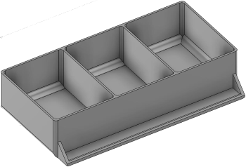 Vue 3D du tirroir T_P7.5_H2L3_D3.9