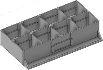 Vue 3D du tirroir T_P7.5_H2L3_D8_PE