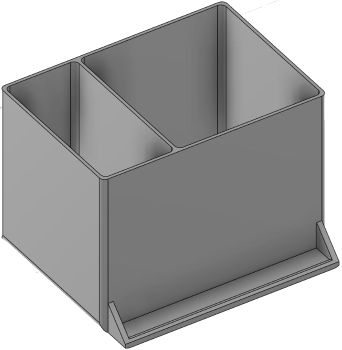 Vue 3D du tirroir T_P7.5_H4L2_D2.3